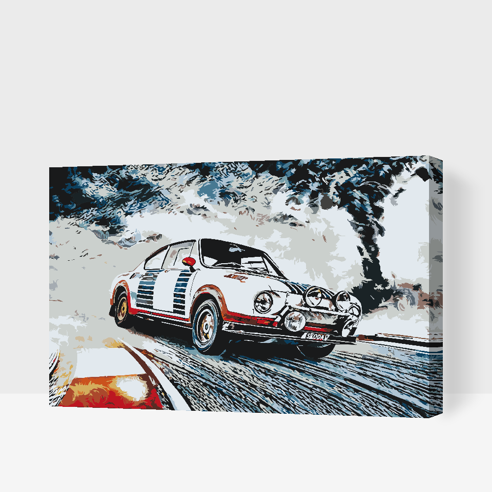 Paint by Numbers - Škoda 130