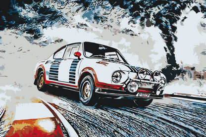 Paint by Numbers - Škoda 130