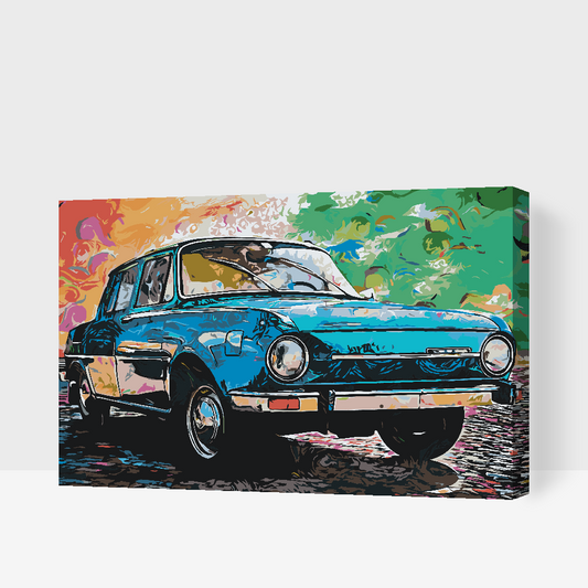 Paint by Numbers - Škoda 100