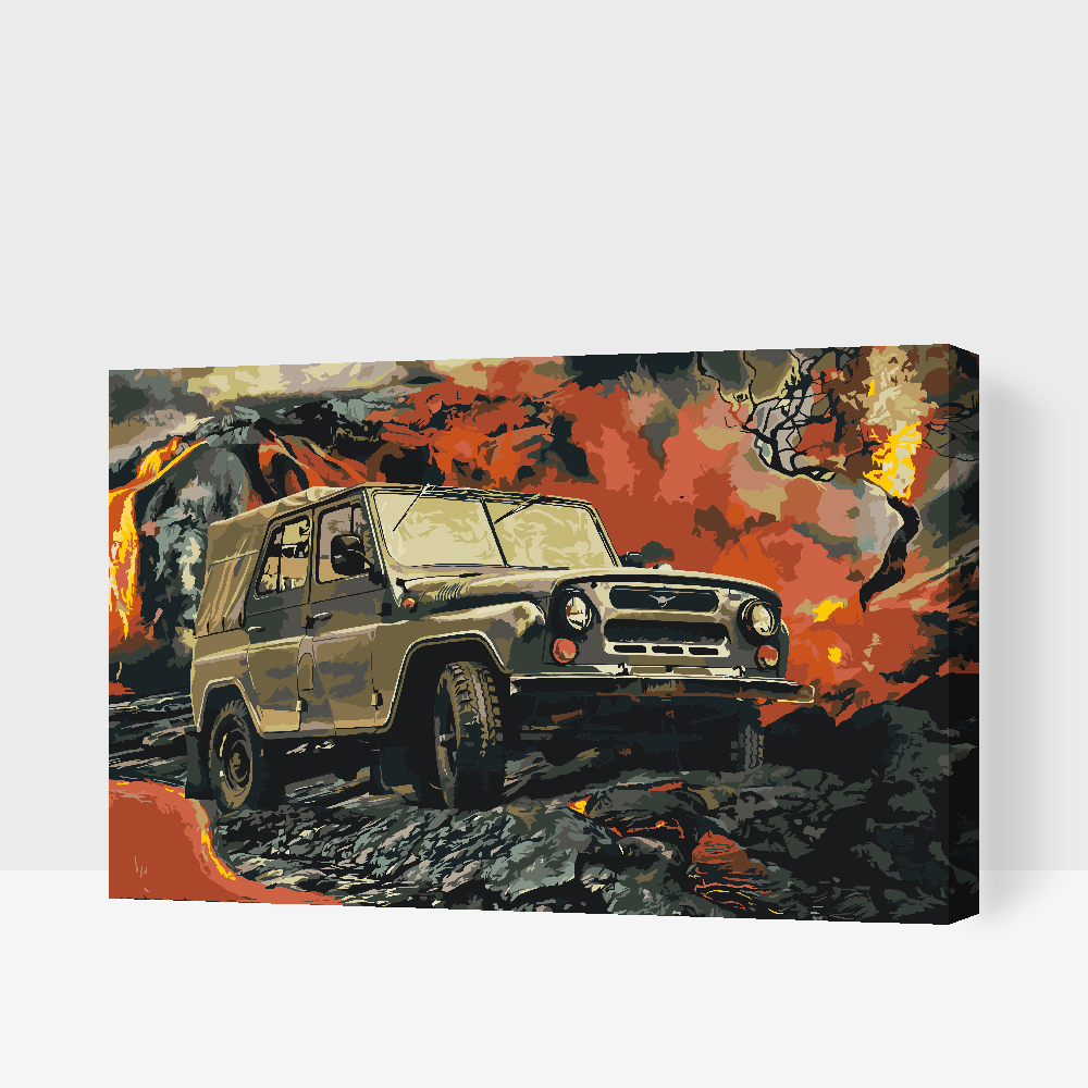 Paint by Numbers - UAZ