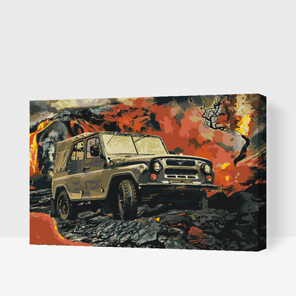 Paint by Numbers - UAZ