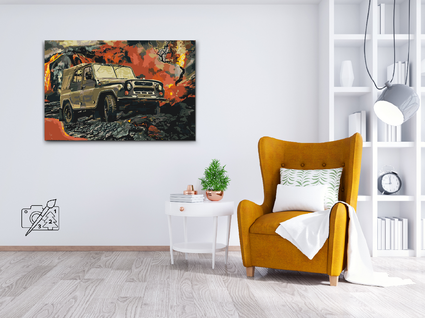Paint by Numbers - UAZ