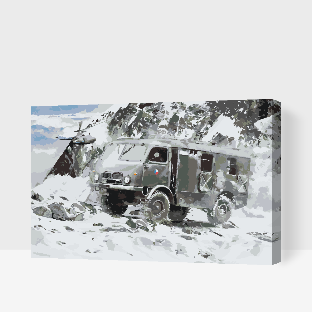 Paint by Numbers - Tatra 805