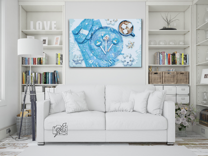 Paint by Numbers - Julebaggrund 3