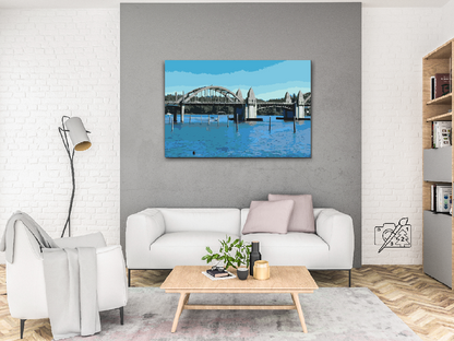 Paint by Numbers - Siuslaw-flodbroen