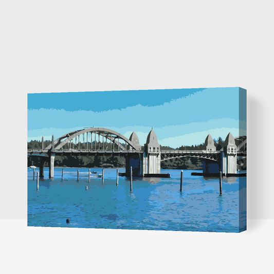 Paint by Numbers - Siuslaw-flodbroen