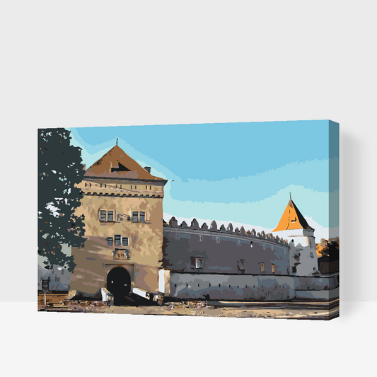 Paint by Numbers - Kežmar Slot, Slovakiet
