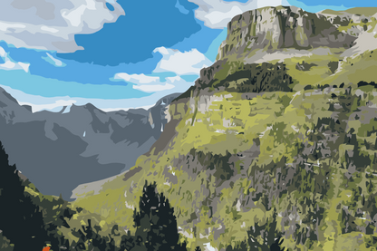 Paint by Numbers - Ordesa Canyon, Spanien 2