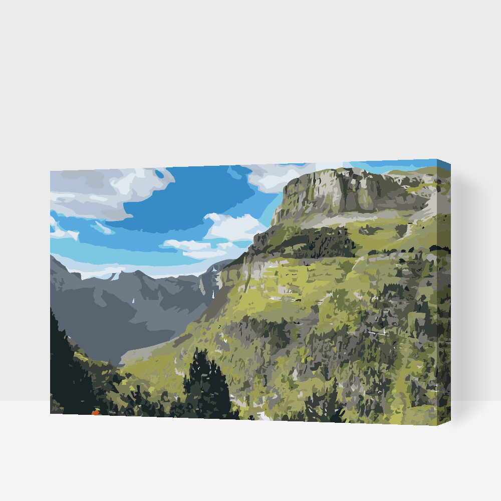 Paint by Numbers - Ordesa Canyon, Spanien 2