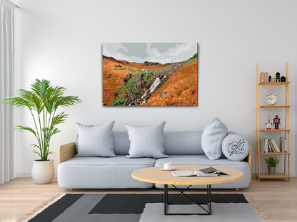 Paint by Numbers - Lake District Cumbria, Storbritannien 2