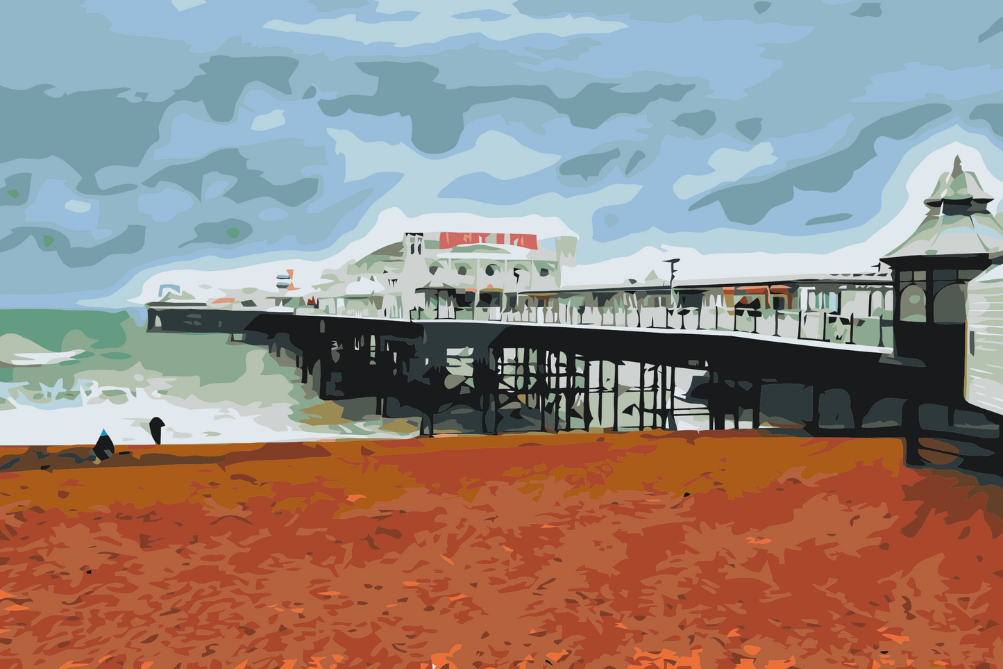 Paint by Numbers - Brihton Pier, England