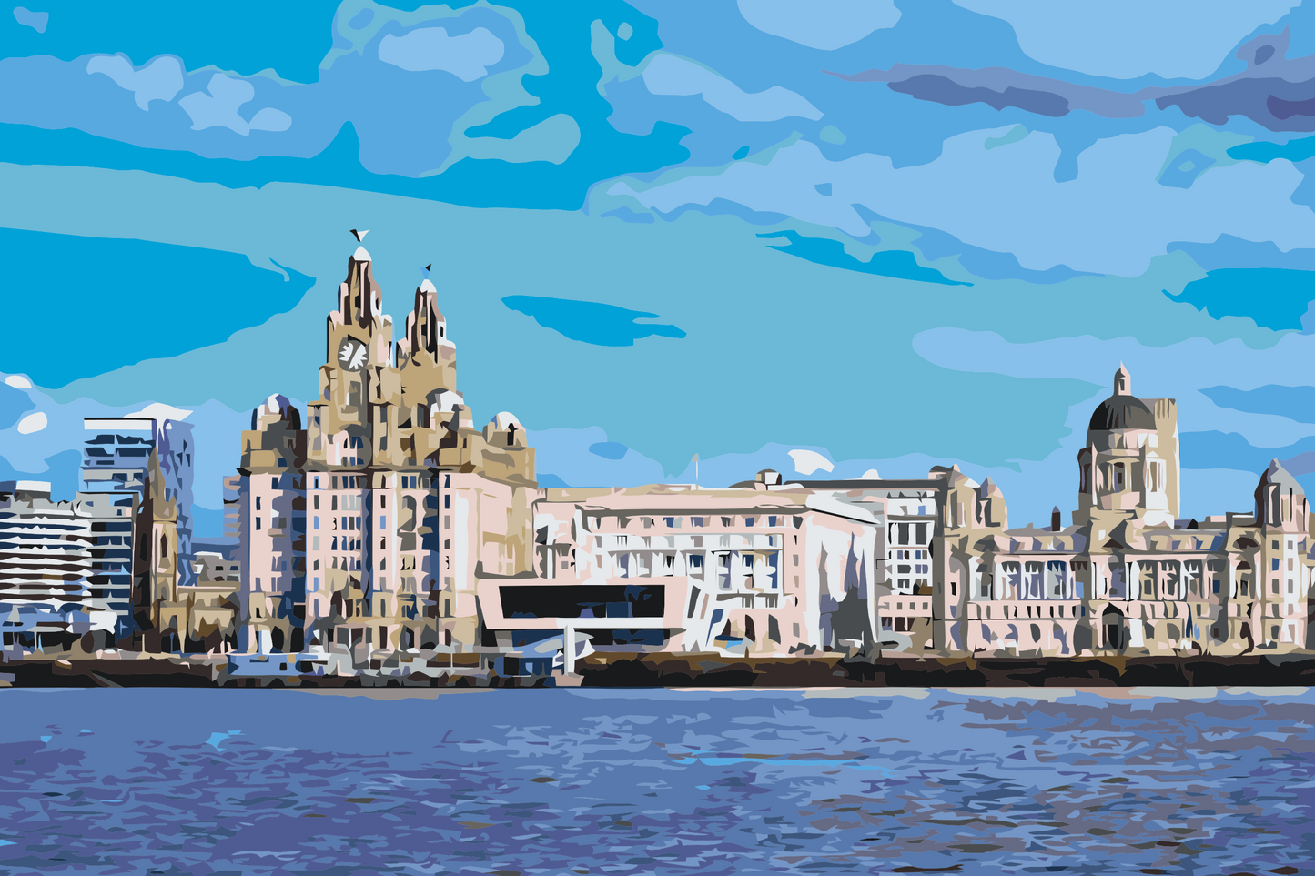 Paint by Numbers - Liverpool, England