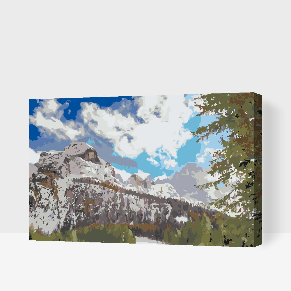 Paint by Numbers - Monte Civetta, Dolomitterne 2