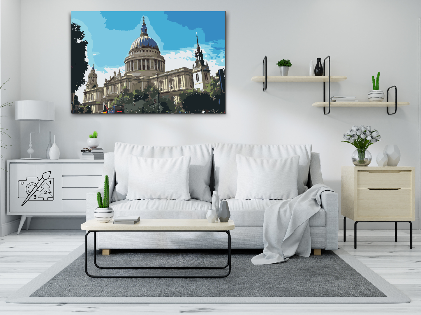 Paint by Numbers - St. Pauls Katedral, England