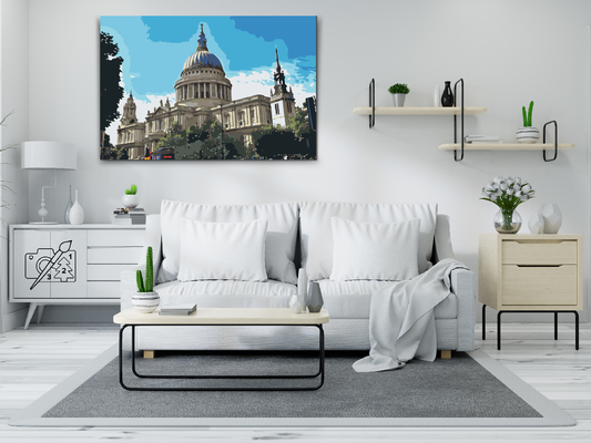 Paint by Numbers - St. Pauls Katedral, England