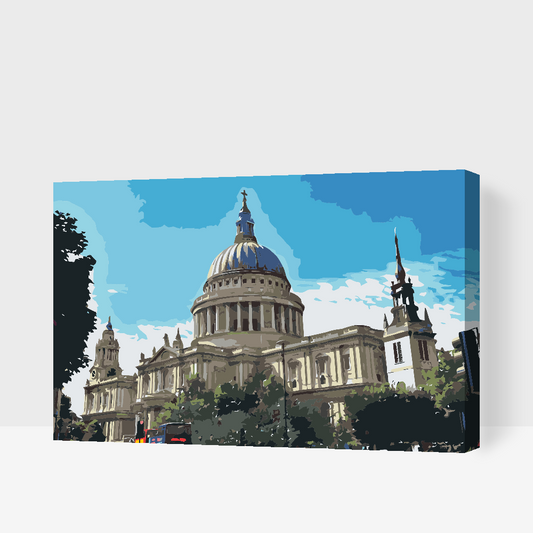 Paint by Numbers - St. Pauls Katedral, England