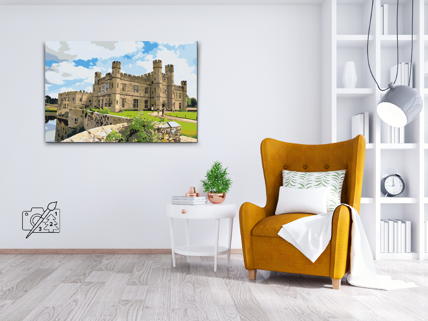 Paint by Numbers - Leeds Castle, England 2
