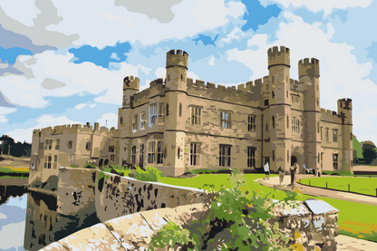 Paint by Numbers - Leeds Castle, England 2