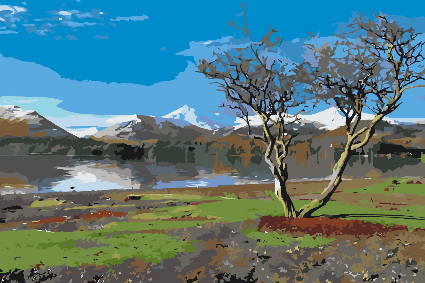 Paint by Numbers - Keswick, England2