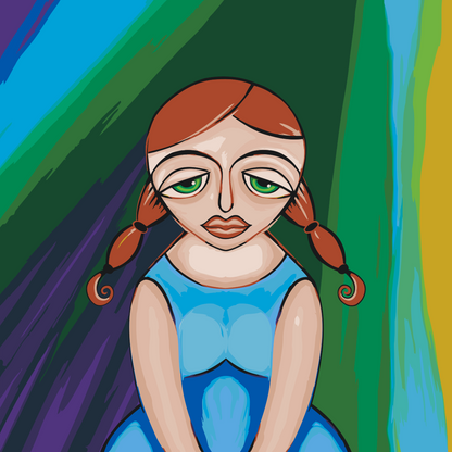 Paint by Numbers - Triste pige