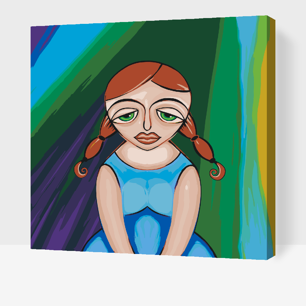 Paint by Numbers - Triste pige
