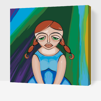 Paint by Numbers - Triste pige