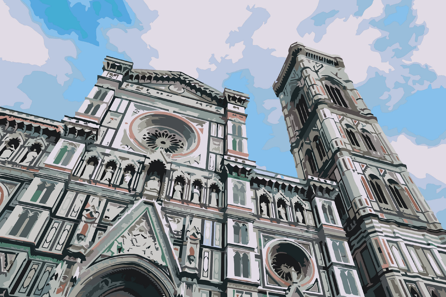 Paint by Numbers - Santa Maria del Fiore 3