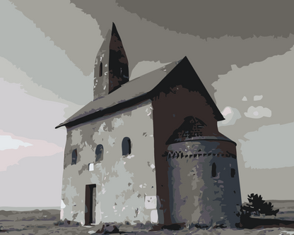Paint by Numbers - Dražďov Kirke, Nitra