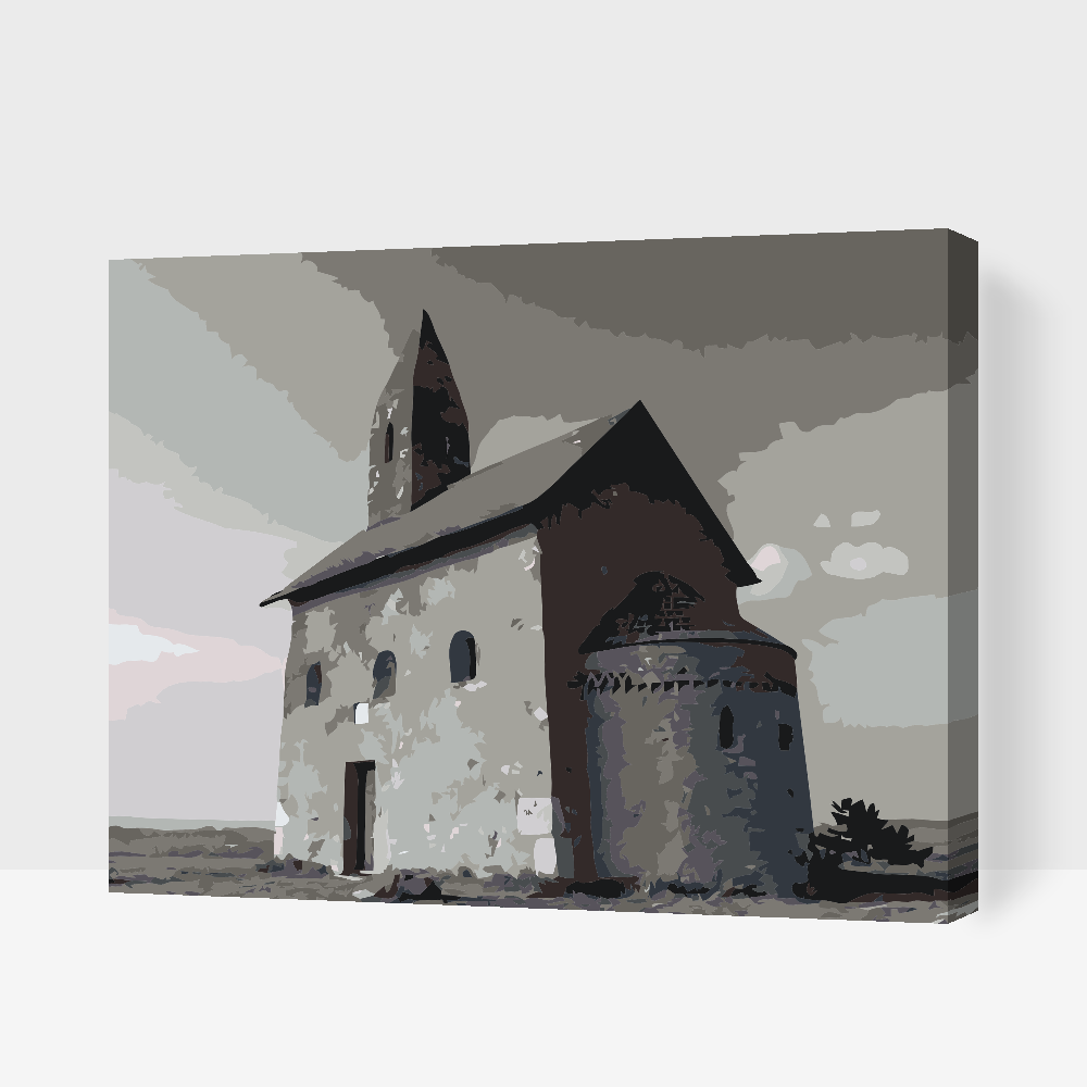 Paint by Numbers - Dražďov Kirke, Nitra