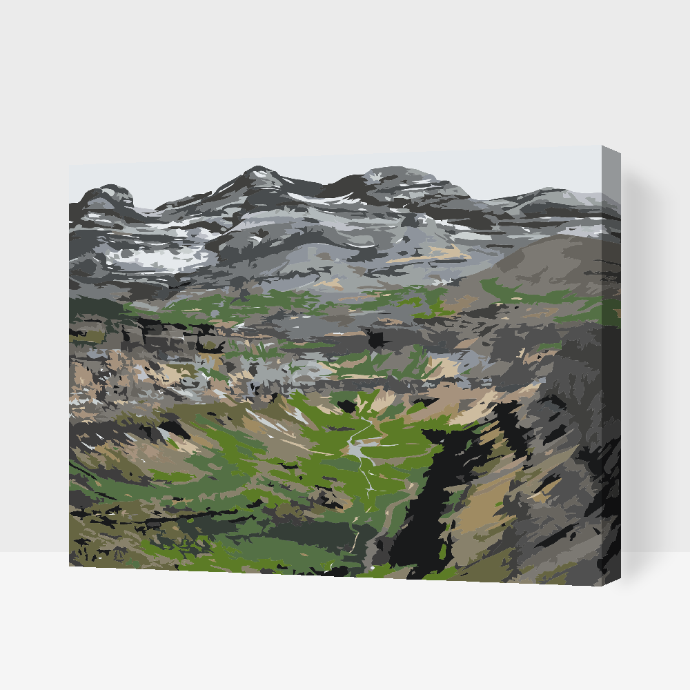 Paint by Numbers - Ordesa-kløften, Spanien