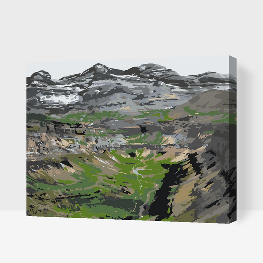Paint by Numbers - Ordesa-kløften, Spanien