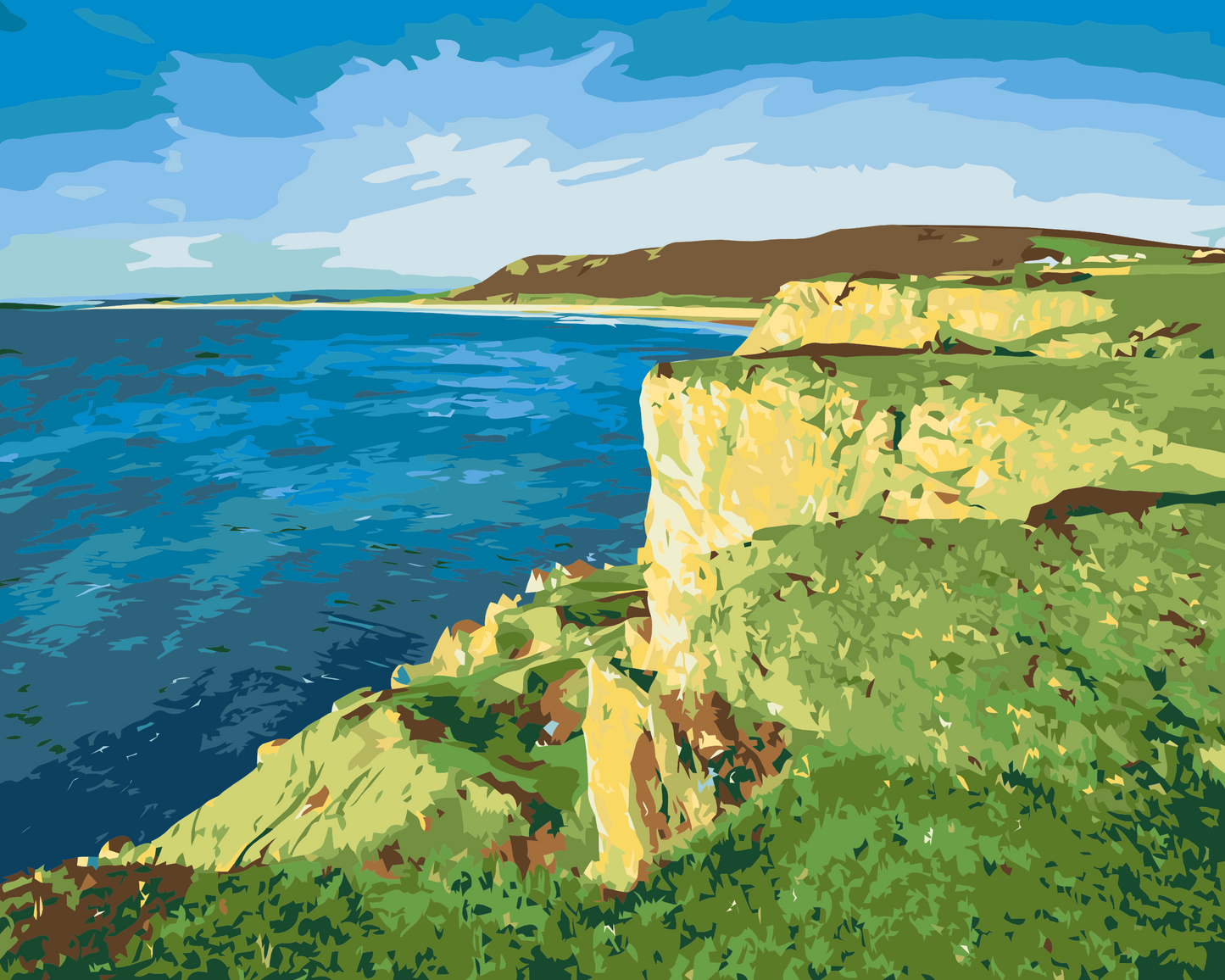 Paint by Numbers - Wales, Storbritannien