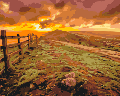 Paint by Numbers - Peak District - Nationalpark, Storbritannien 2