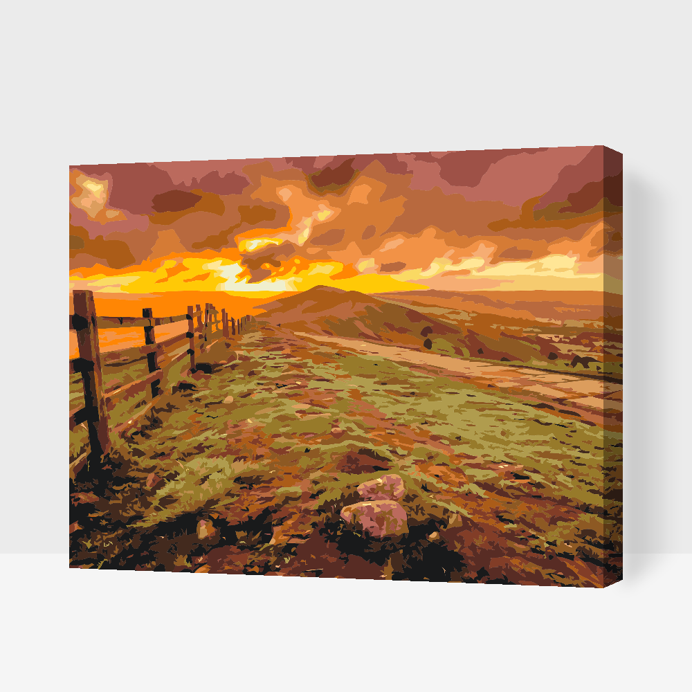Paint by Numbers - Peak District - Nationalpark, Storbritannien 2