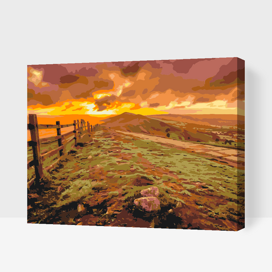 Paint by Numbers - Peak District - Nationalpark, Storbritannien 2