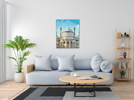Paint by Numbers - Royal Pavilion, Brighton - England