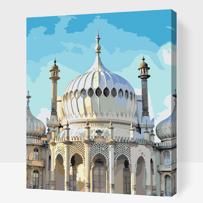 Paint by Numbers - Royal Pavilion, Brighton - England