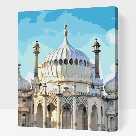 Paint by Numbers - Royal Pavilion, Brighton - England