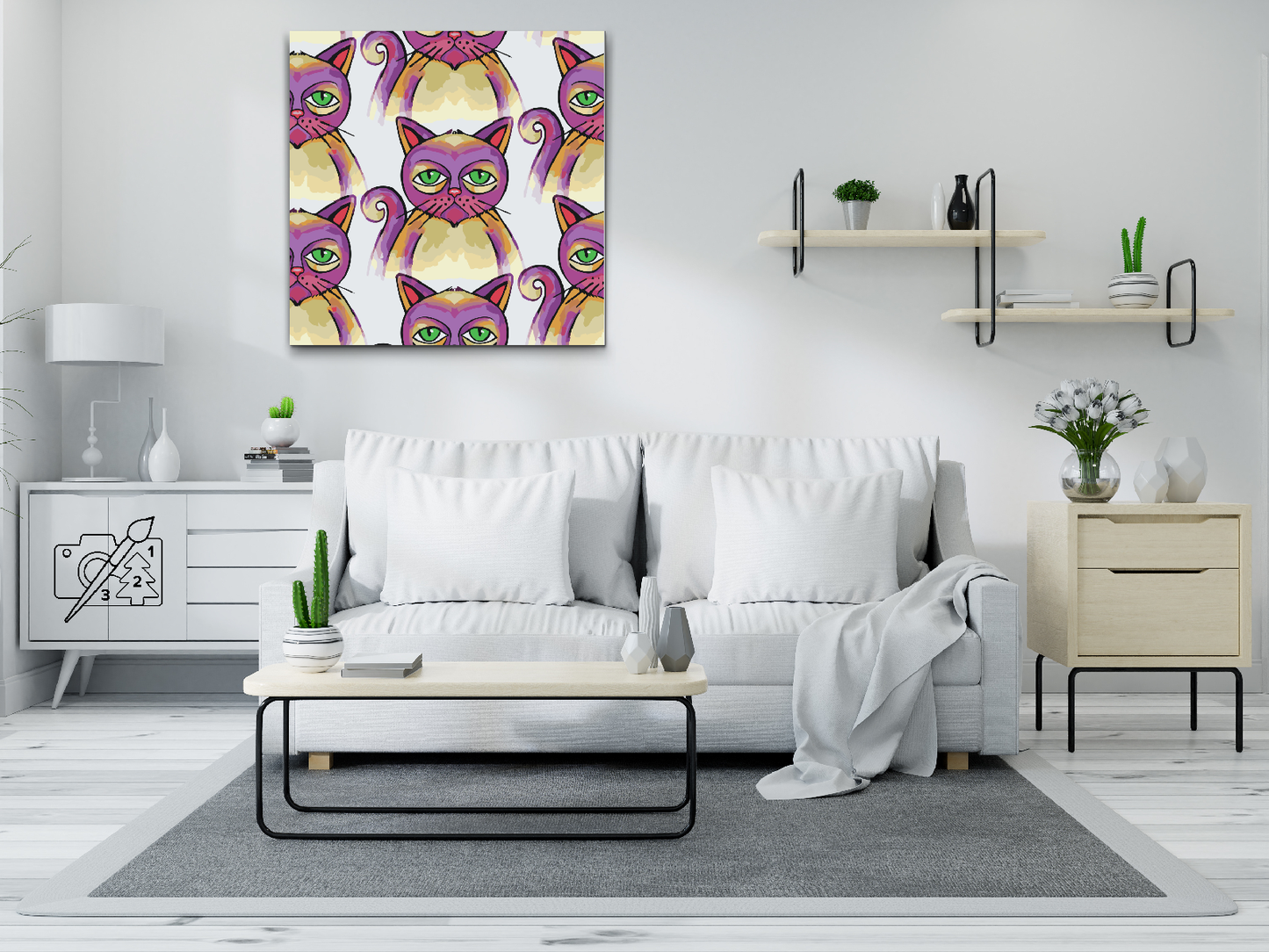 Paint by Numbers - Sure katte