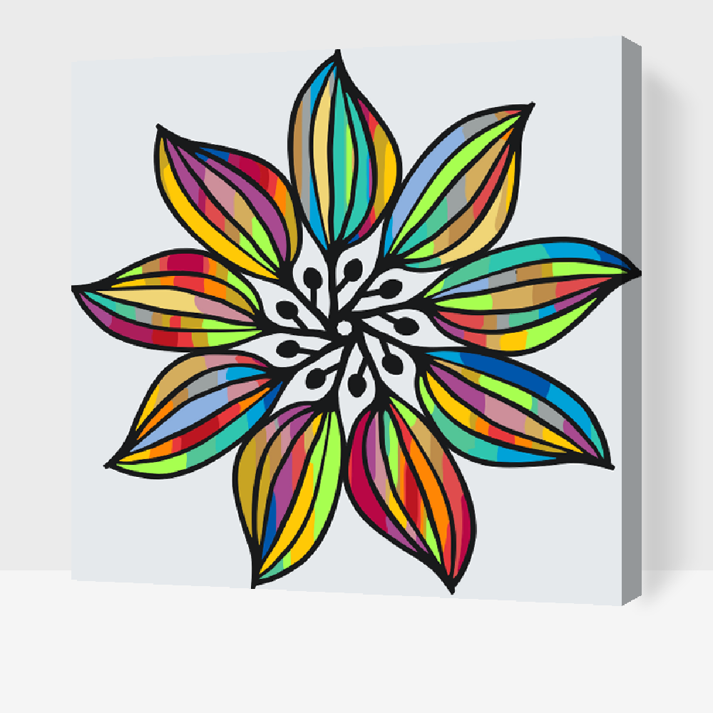 Paint by Numbers - Mandala8