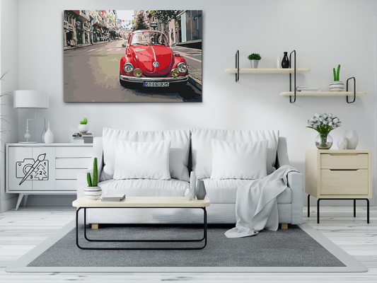 Paint by Numbers - Volkswagen Boble