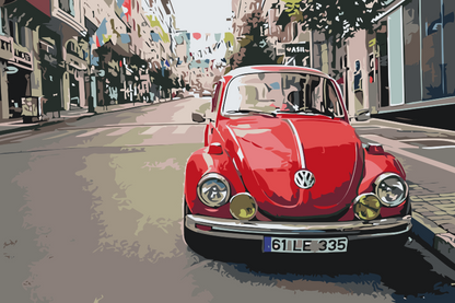 Paint by Numbers - Volkswagen Boble
