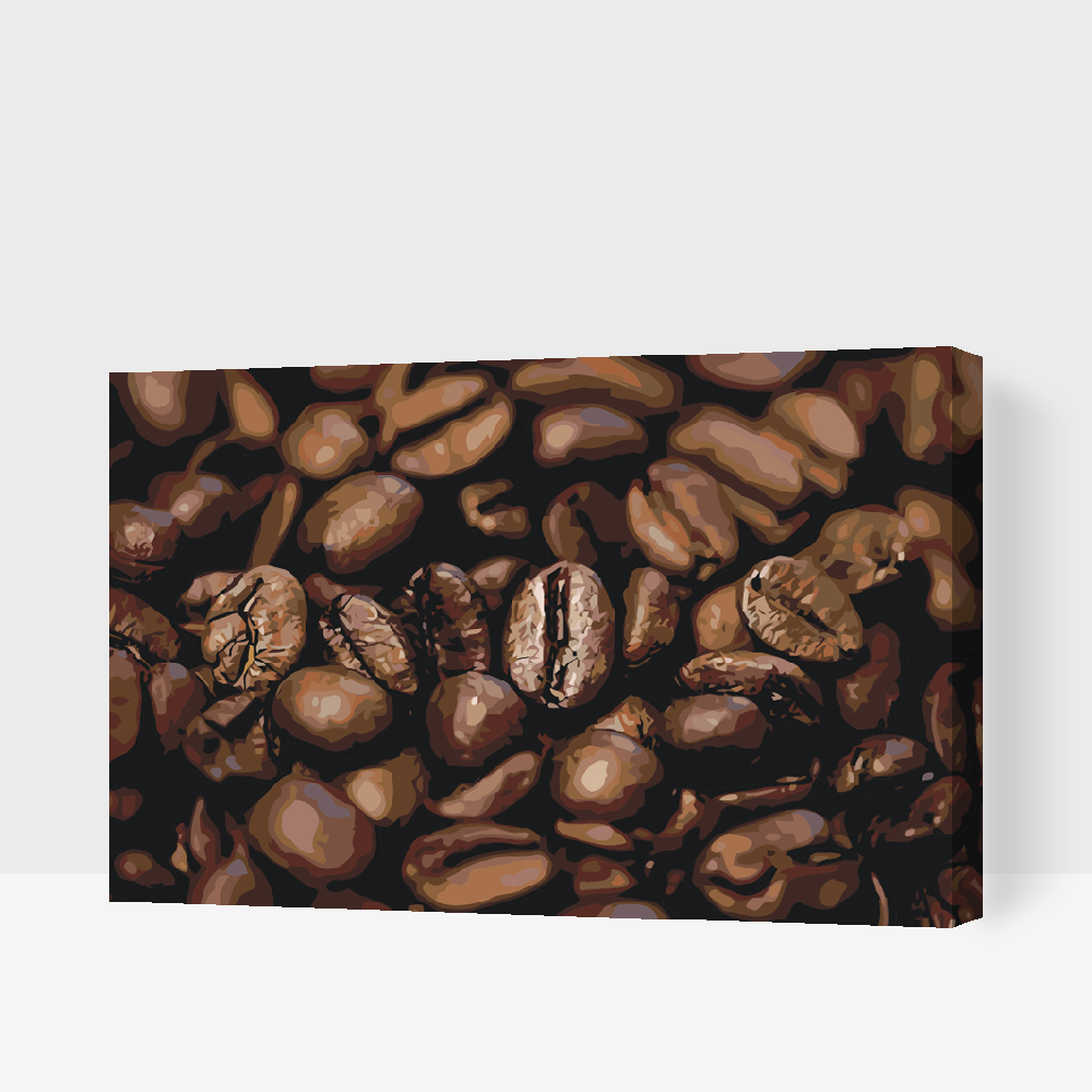 Paint by Numbers - Kaffebønner