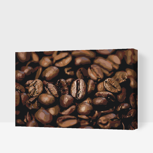 Paint by Numbers - Kaffebønner