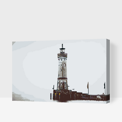 Paint by Numbers - Fyrtårn 2