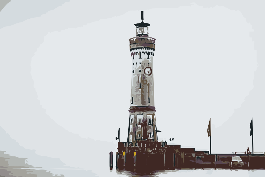 Paint by Numbers - Fyrtårn 2