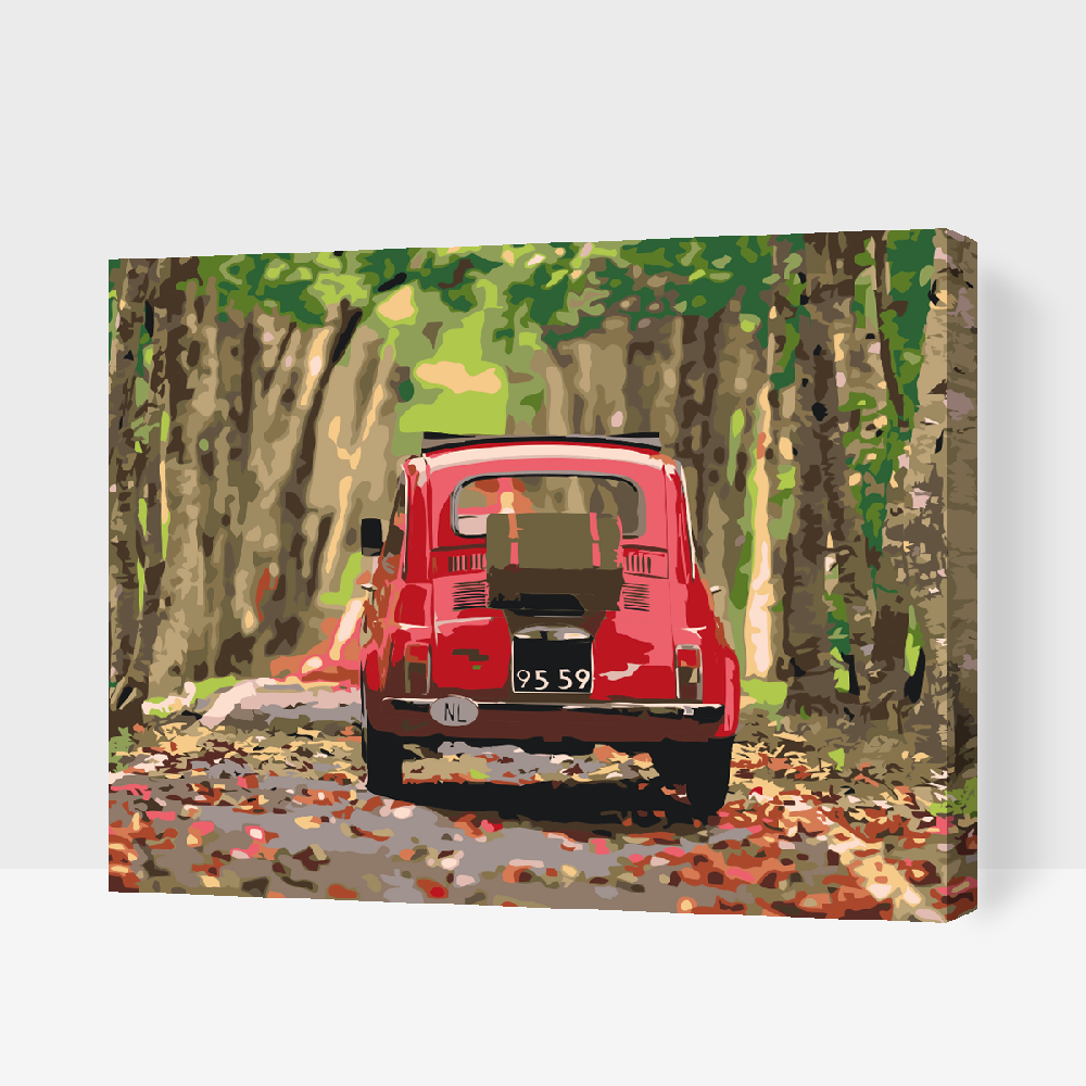 Paint by Numbers - Fiat 500