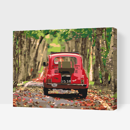 Paint by Numbers - Fiat 500