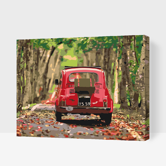 Paint by Numbers - Fiat 500