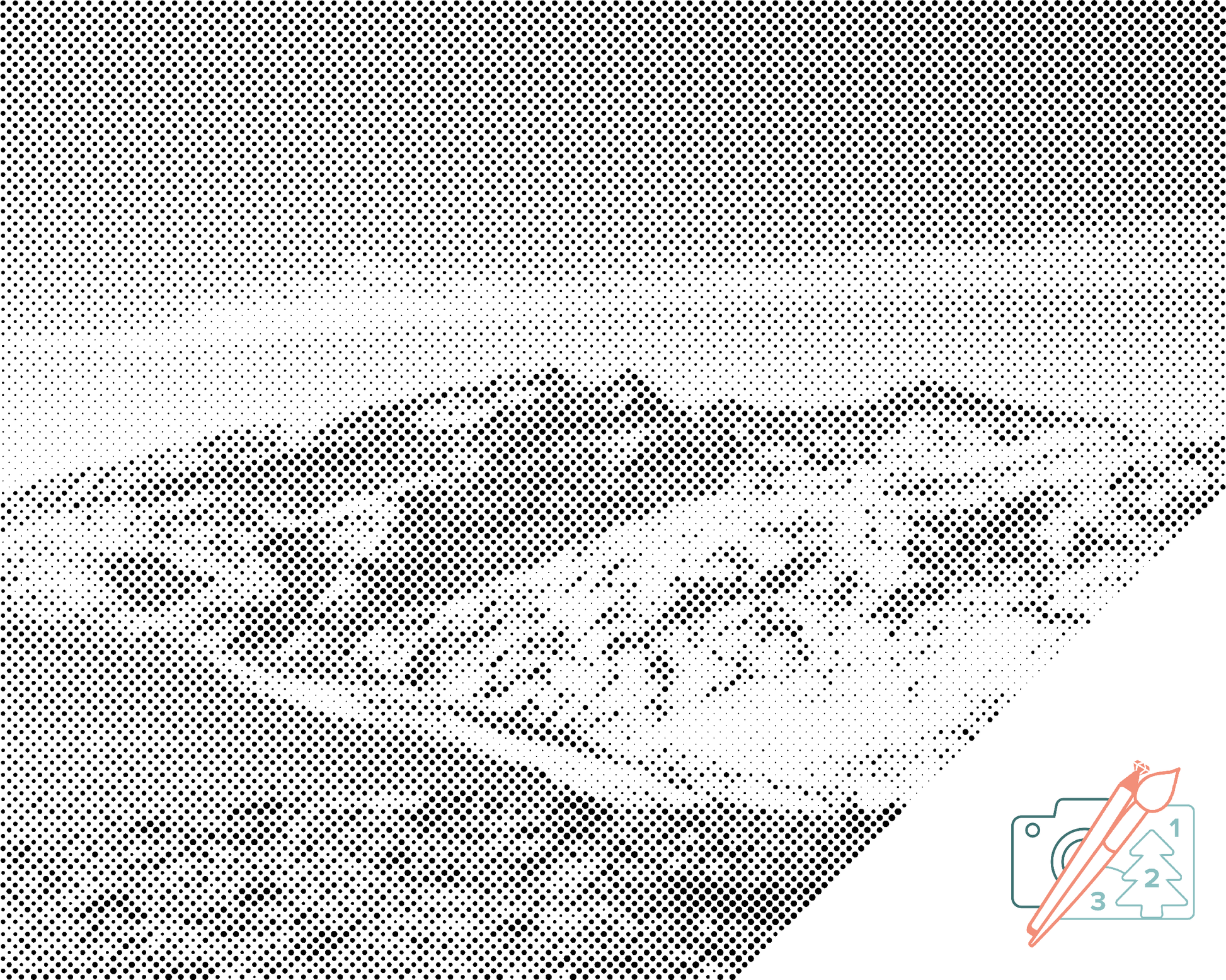 Mal-med-prikker -  Mount Mulhacen i Sierra Nevada, Spanien